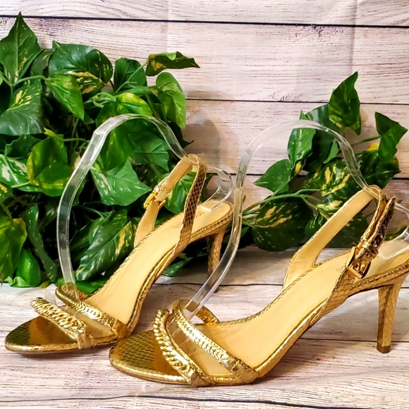 NWOT Michael Kors Jackie Chain Link Sandal - Picture 1 of 11